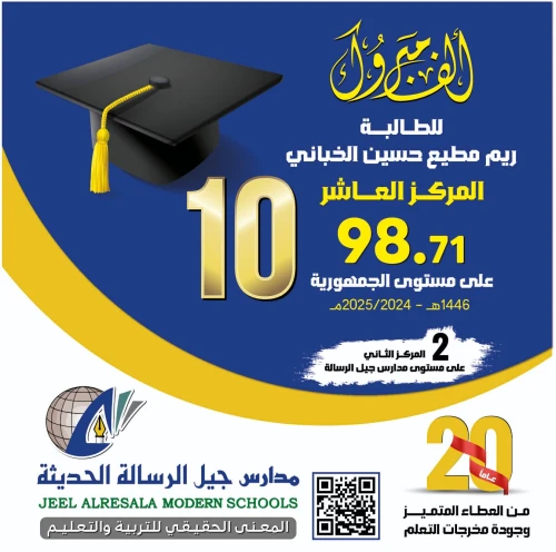 الطالبة ريم مطيع حسين الخباني